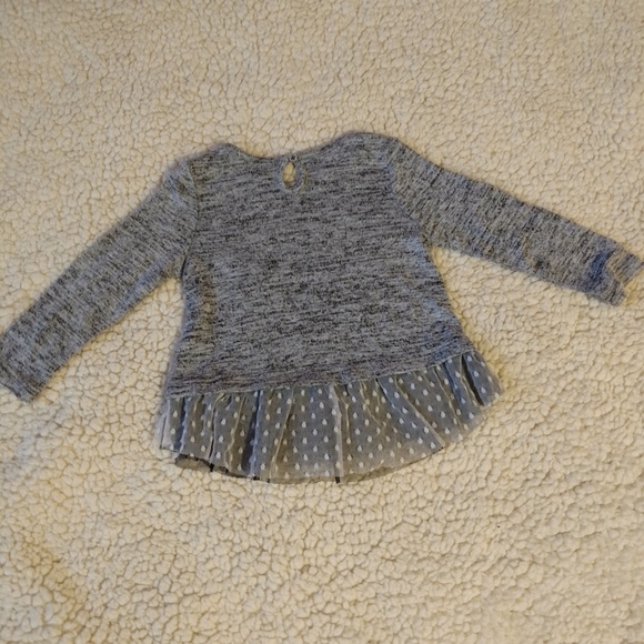 Arizona 9m Grey Long Sleeve Top - Picture 3 of 3